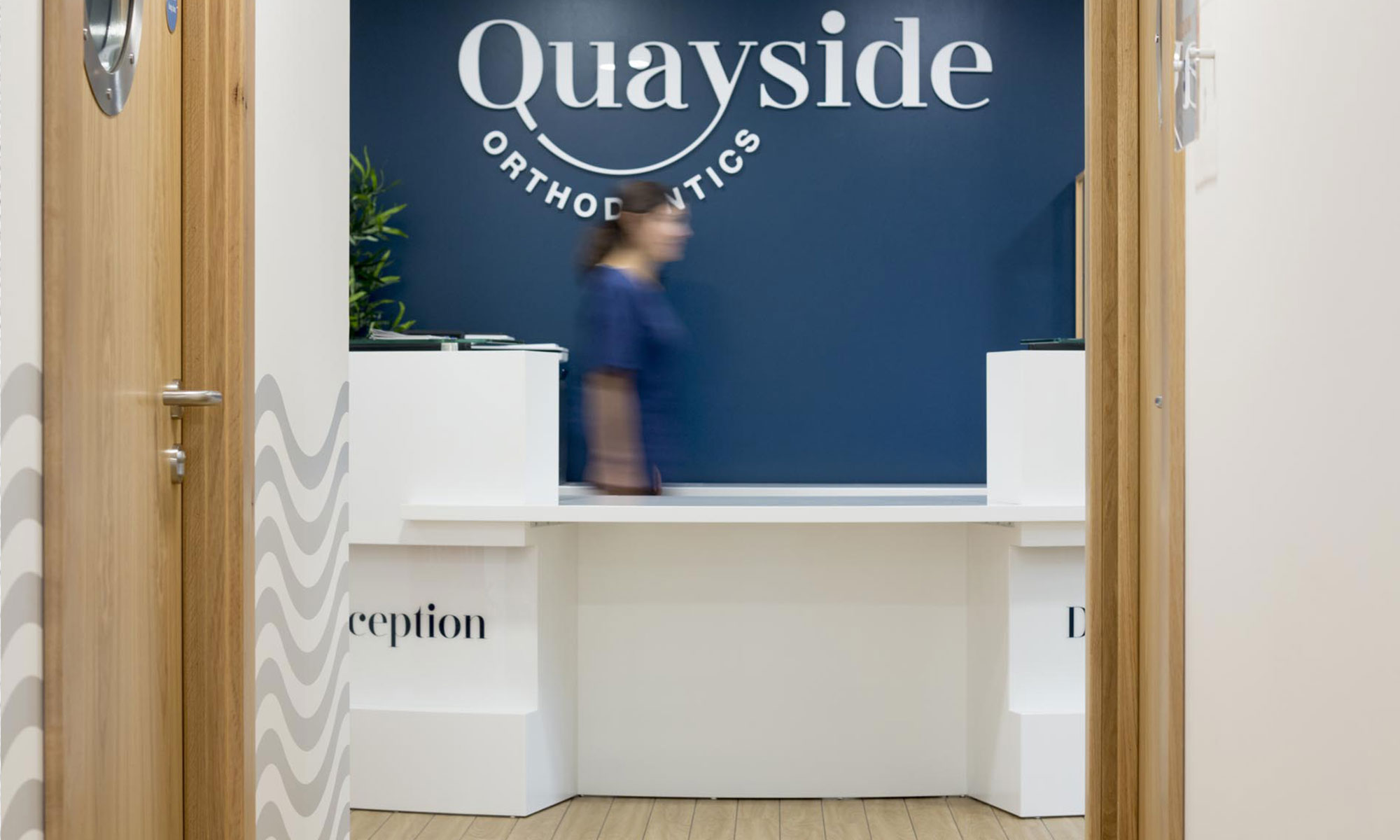 Quayside Orthodontics reception